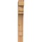 Ekena Millwork Merced Block Smooth Bracket, Western Red Cedar, 3 1/2"W x 16"D x 28"H BKT04X16X28MRC05SWR - alternate 2